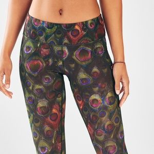NWT Fabletics Mid-Rise Printed Powerhold